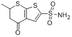 6-Methyl-4-oxo-5,6-dihydro-4H-thieno[2,3-b]thiopyran-2-sulfonamideCAS NO.: 120279-88-1