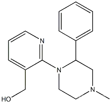 1-(3-Hydroxymethylpyridin-2-yl)-4-methyl-2-phenylpiperazineCAS NO.: 61337-89-1