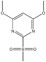 2-Methylsulfonyl-4,6-dimethoxypyrimidineCAS NO.: 113583-35-0