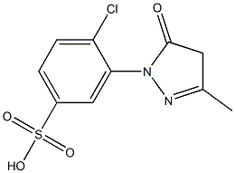 4-Chloro-3-(3-methyl-5-oxo-2-pyrazolin-1-yl)benzenesulfonic acidCAS NO.: 88-76-6
