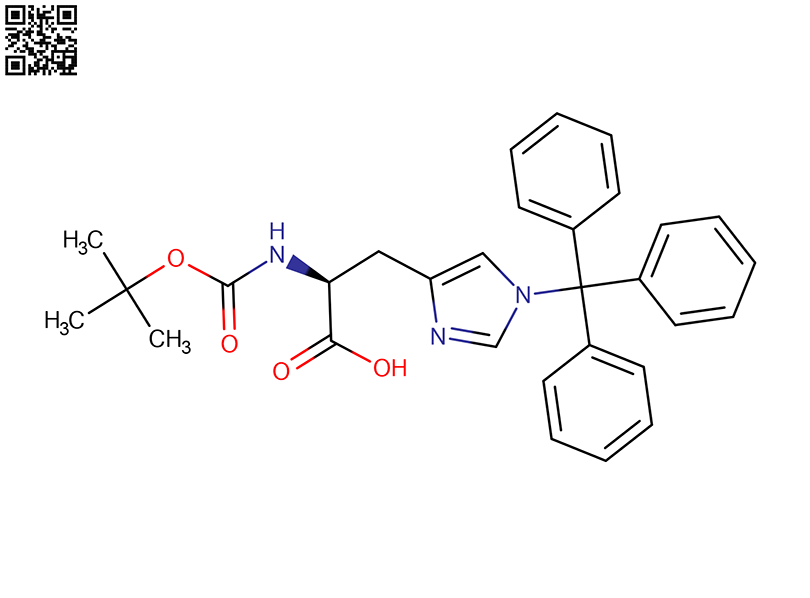 Boc-L-His(Trt)-OH | N-Boc-N'-Trityl-L-Histidine