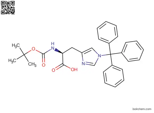 Boc-L-His(Trt)-OH | N-Boc-N'-Trityl-L-Histidine
