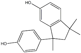 3-(4-hydroxyphenyl)-1,1,3-trimethylindan-5-olCAS NO.: 10527-11-4