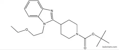 tert-butyl 4-(1-(2-ethoxyethyl)-1H-benzo[d]iMidazol-2-yl)piperidine- 1-carboxylate