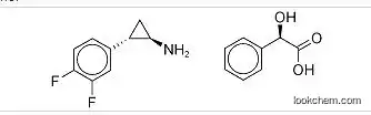 (1R,2S)-2-(3,4-Difluorophenyl)cyclopropanamine(2 R)-Hydroxy(phenyl)ethanoate