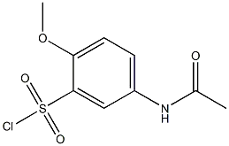 5-Acetylamino-2-methoxybenzenesulfonyl chlorideCAS NO.: 5804-73-9