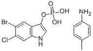 5-BROMO-6-CHLORO-3-INDOLYL PHOSPHATE P-TOLUIDINE SALTCAS NO.: 6769-80-8