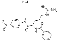 N-Benzoyl-DL-arginine-4-nitroanilide hydrochlorideCAS NO.: 911-77-3