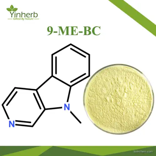 Yinherb Lab New Researched 9-Me-Bc (9-Methyl-9H-beta-carboline) 99% Raw Powder