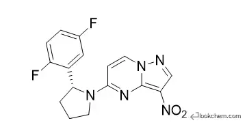 (R)-3-nitro-5-[2-(2,5-difluorophenyl)-1-pyrrolidine] pyrazole and [1,5- a] pyrimidine(1223404-90-7)
