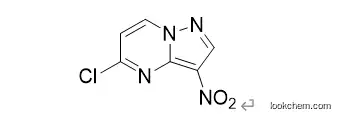 5-chloro-3-nitropyrazole [1,5 a] pyrimidine