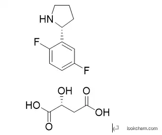 (R)-2-(2,5-difluorophenyl) pyrrolidine (R)-2-hydroxybutyric acid(1919868-77-1)