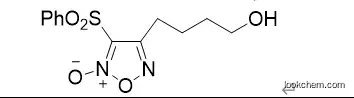 3-phenylsulfonyl-4-(3-hydroxypropoxy)-1,2,5-oxadiazole-2-oxide