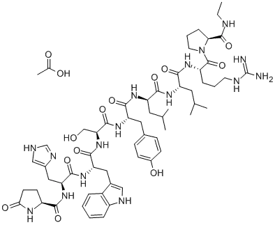 Leuprorelin acetate CAS NO.: 74381-53-6