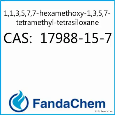 1,1,3,5,7,7-hexamethoxy-1,3,5,7-tetramethyl-tetrasiloxane CAS:17988-15-7 from Fandachem