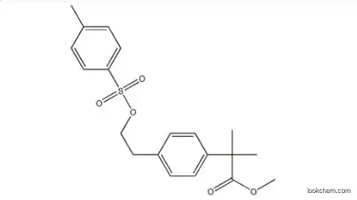2-methyl-2-(4-(2-(tosyloxy)ethyl)phenyl)propanoate