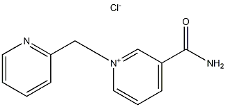 Pyridinium,3-(aminocarbonyl)-1-(2-pyridinylmethyl)-, chloride (1:1)    6959-61-1