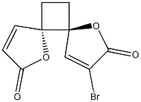 1,7-Dioxadispiro[4.0.4.2]dodeca-3,9-diene-2,8-dione, 3-bromo-, trans-    61597-47-5