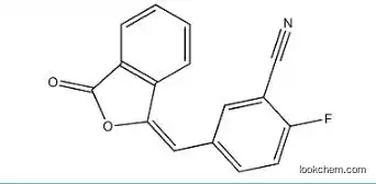 2-Fluoro-5-[(3-oxo-1(3H)-isobenzofuranylidene)methyl]-benzonitrile