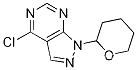 1H-Pyrazolo[3,4-d]pyrimidine,4-chloro-1-(tetrahydro-2H-pyran-2-yl)-   91446-15-0