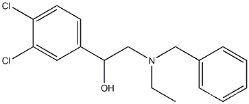 Benzenemethanol,3,4-dichloro-a-[[ethyl(phenylmethyl)amino]methyl]-   6338-26-7