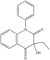 2,4(1H,3H)-Quinolinedione, 3-ethyl-3-hydroxy-1-phenyl-       84261-53-0
