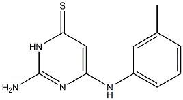 4(3H)-Pyrimidinethione,2-amino-6-[(3-methylphenyl)amino]-    92545-66-9