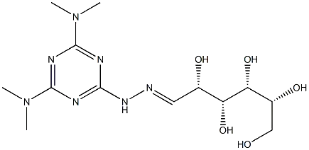 D-Glucose,[4,6-bis(dimethylamino)-1,3,5-triazin-2-yl]hydrazone (9CI)   83297-50-1