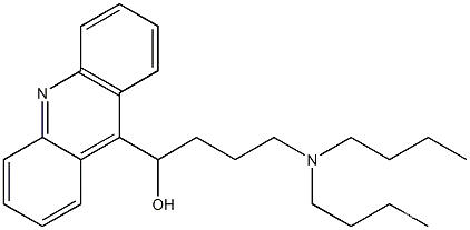 9-Acridinemethanol, a-[3-(dibutylamino)propyl]-    6285-36-5