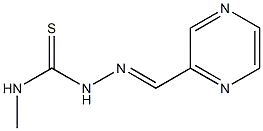 Hydrazinecarbothioamide,N-methyl-2-(2-pyrazinylmethylene)-   6824-35-7