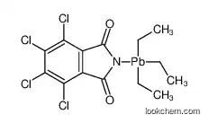 1H-Isoindole-1,3 (2H)-dione, 4,5,6, 7-tetrachloro-2-(triethylplumbyl)-    73928-23-1