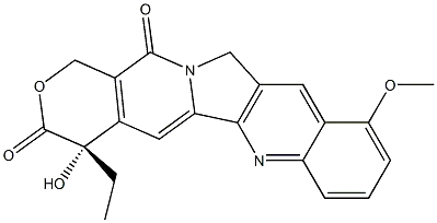 (4S)-4-Ethyl-4-hydroxy-10-methoxy-1H-pyrano[3',4':6,7]indolizino[1,2-b]quinoline-3,14(4H,12H)-dioneCAS NO.: 39026-92-1