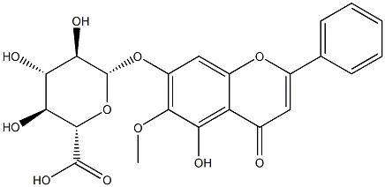 Oroxylin A-7-O-glucuronideCAS NO.: 36948-76-2
