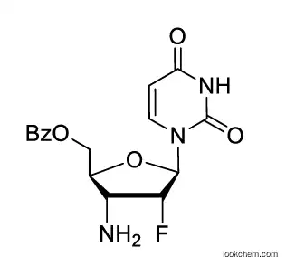 ((2S,3R,4R,5R)-3-amino-5-(2,4-dioxo-3,4-dihydropyrimidin-1(2H)-yl)-4-fluorotetrahydrofuran-2-yl)methyl benzoate