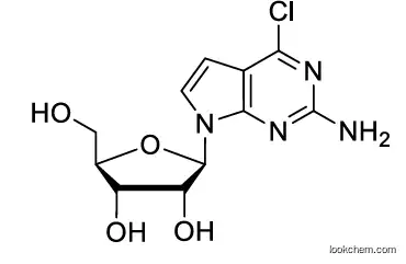 (2R,3R,4S,5R)-2-(2-amino-4-chloro-7H-pyrrolo[2,3-d]pyrimidin-7-yl)-5-(hydroxymethyl)tetrahydrofuran-3,4-diol