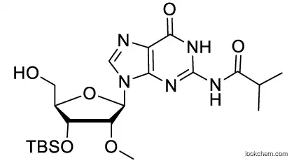 N-(9-((2R,3R,4R,5R)-4-((tert-butyldimethylsilyl)oxy)-5-(hydroxymethyl)-3-methoxytetrahydrofuran-2-yl)-6-oxo-6,9-dihydro-1H-purin-2-yl)isobutyramide