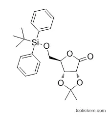 (3aR,6R,6aR)-6-(((tert-butyldiphenylsilyl)oxy)methyl)-2,2-dimethyldihydrofuro[3,4-d][1,3]dioxol-4(3aH)-one