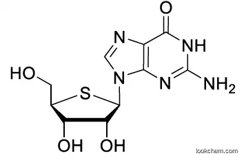 2-amino-9-((2R,3R,4S,5R)-3,4-dihydroxy-5-(hydroxymethyl)tetrahydrothiophen-2-yl)-1H-purin-6(9H)-one