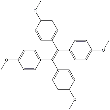 Benzene,1,1',1'',1'''-(1,2-ethenediylidene)tetrakis[4-methoxy-   10019-24-6