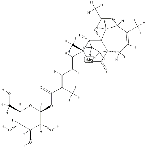 Pseudolaric Acid A-O-beta-D-glucopyranosideCAS NO.: 98891-44-2