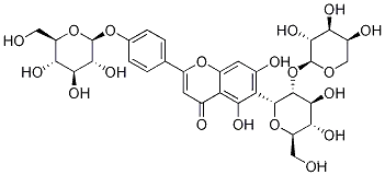 6-(2-O-alpha-L-Arabinopyranosyl-beta-D-glucopyranosyl)-2-[4-(beta-D-glucopyranosyloxy)phenyl]-5,7-dihydroxy-4H-1-benzopyran-4-oneCAS NO.: 53452-16-7