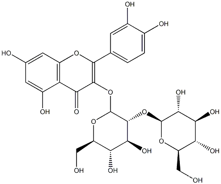 quercetin-3-O-sophorosideCAS NO.: 18609-17-1