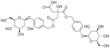 [2-(Carboxymethyl)-2-hydroxy-1,4-dioxo-1,4-butanediyl]bis(oxymethylene-4,1-phenylene) bis-beta-D-glucopyranosideCAS NO.: 174972-79-3