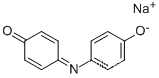2,5-Cyclohexadien-1-one,4-[(4-hydroxyphenyl)imino]-, sodium salt (1:1)   5418-32-6
