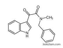 N-benzyl-2-(1H-indol-3-yl)-N-methyl-2-oxo-acetamide   57547-34-9