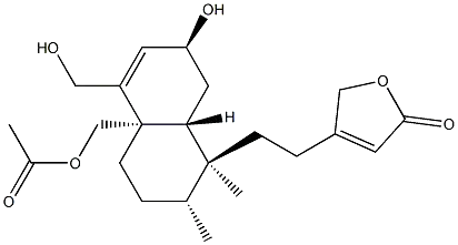 4-[2-[(1S,2R,4aS,7S,8aR)-4a-[(Acetyloxy)methyl]-1,2,3,4,4a,7,8,8a-octahydro-7-hydroxy-5-(hydroxymethyl)-1,2-dimethyl-1-naphthalenyl]ethyl]-2(5H)-furanoneCAS NO.: 125675-09-4