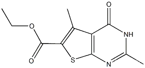 Thieno[2,3-d]pyrimidine-6-carboxylicacid, 1,4-dihydro-2,5-dimethyl-4-oxo-, ethyl ester    23903-53-9