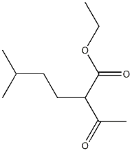 Hexanoic acid,2-acetyl-5-methyl-, ethyl ester    1522-30-1