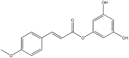 2-Propenoic acid,3-(4-methoxyphenyl)-, 3,5-dihydroxyphenyl ester   25528-10-3