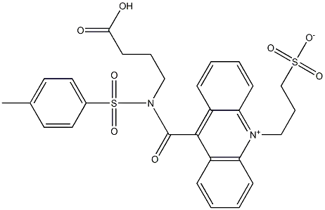 3-[9-(((3-(carboxypropyl)[4-Methxylphenyl]sulfonyl)aMine)carboxyl]-10-acridiniuMyl)-1-propanesulfonate inner salt   211106-69-3